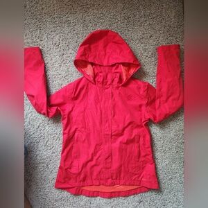 Merrell women's red hooded windbreaker jacket medium